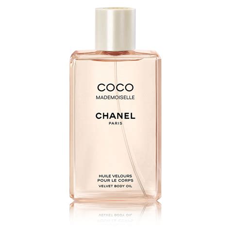 coco mademoiselle velvet body oil